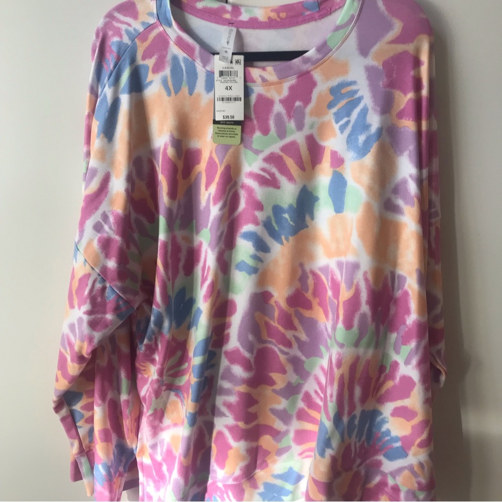 Adorable sweatshirt.  Tie-Dye.  NWT - Picture 2 of 2